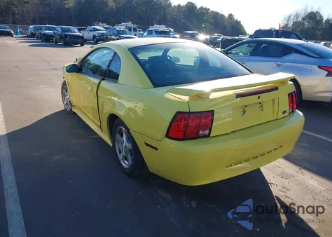 2002 Ford Mustang from USA, damaged, VIN 1FAFP404X2F209364